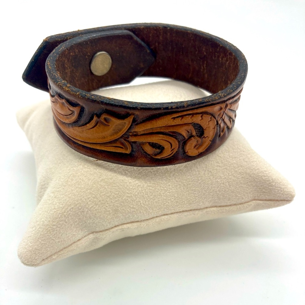 Custom Leather Bracelet